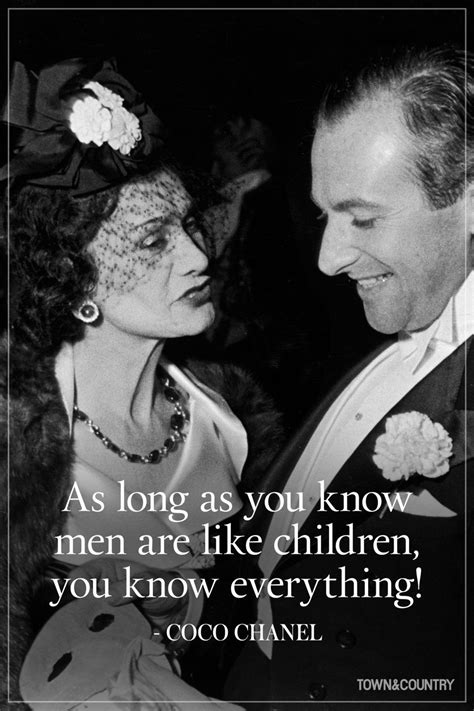 chanel captions|coco Chanel quotes men.